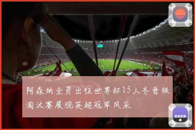 阿森纳全员出征世界杯15人齐晋级淘汰赛展现英超冠军风采